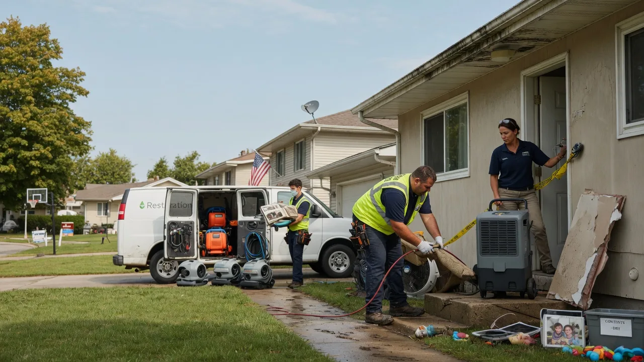 Water Damage Restoration in Brownsville, PA near me